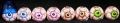 Row of Eyeball Candles