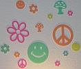 Glow in the Dark Wall Stickies - 2