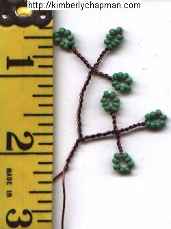 Beaded Tree Tutorial - see description for details