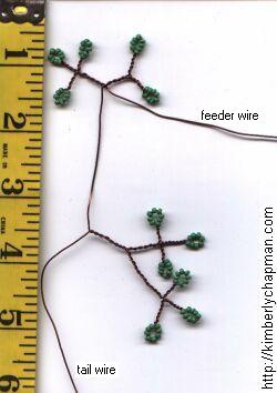 Beaded Tree Tutorial - see description for details