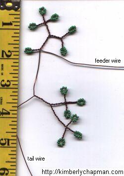 Beaded Tree Tutorial - see description for details