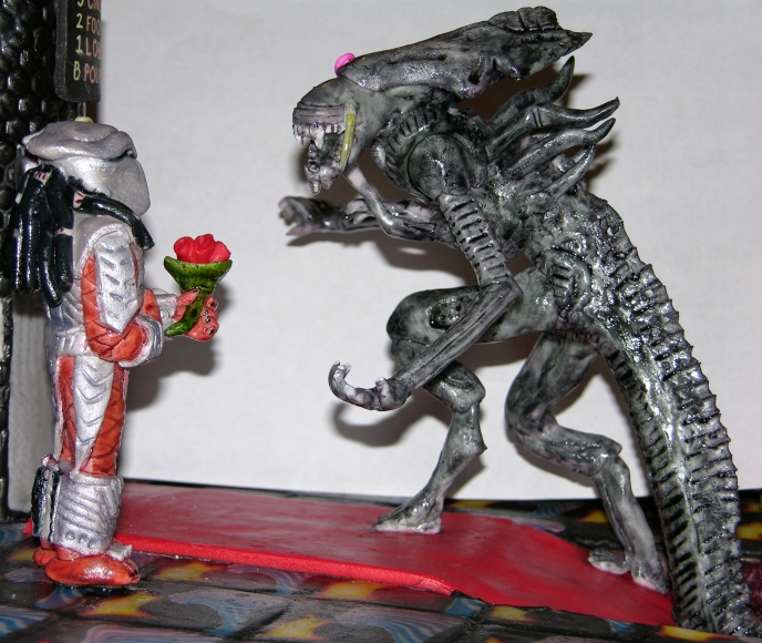 Alien Film Festival - Alien Queen with Predator- Side 1