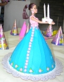 Barbie Cake - Side
