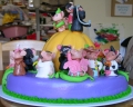 Halloween Cake - Left Rear