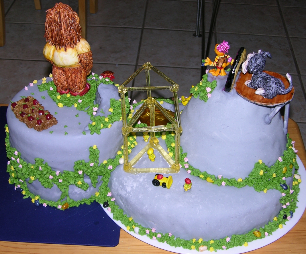 Fraggle Cake - Back