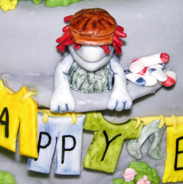 Fraggle Cake - Detail - Boober