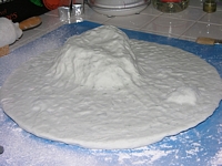 Making a fake stone base - 7