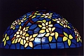 Tiffany Apple Blossom Lamp - Lit - 1
