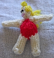 Caucasian, Red Swimsuit, Long Blonde Hair