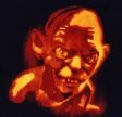 Gollum Pumpkin - Lit