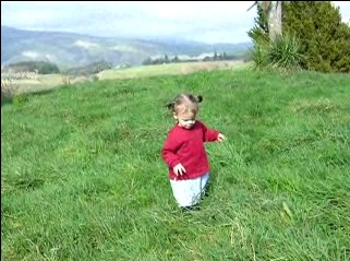 Peo in long grass.